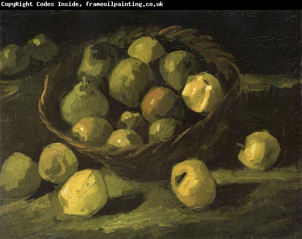 Vincent Van Gogh Still life with Basket of Apples (nn04)